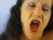 Slut Bunny Rides her StepBrothers Cock Hard then Squirts on his Face 5/16