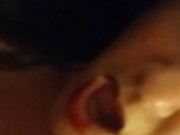 Slut Bunny Rides her StepBrothers Cock Hard then Squirts on his Face 7/16