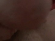 Precum until a huge cumshot all over my ass ;)