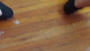 Solo Male cock stroking with me ass in the mirror & thick cumshot