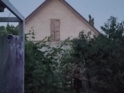 A peach has ripened in the garden. 10/16