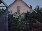 A peach has ripened in the garden. 12/16