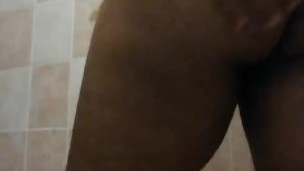 Hot and Horny thick shemale ass shake tease 