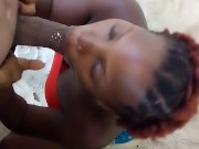 Sexy Teen Hostel Trip Couldn't Resist Gave Head On the Beach Ebony Tongue Deepthroat - Mastermeat1 14/16