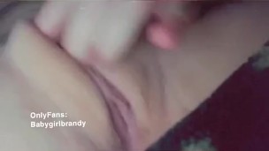 Making my pussy cum in 2 minutes! Real pulsing clit orgasm