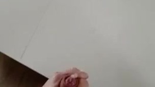 Slow motion huge cumshot!