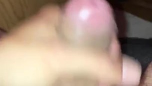 Jerk off cum before bed