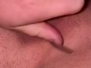 Using 3 fingers on my tight 19 y/o virgin pussy