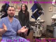 Nervous Teen Lainey Gets New Student Physical & Gyno By Doctor Tampa Nurse Rose At GirlsGoneGynoCom 15/16