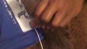 Jerking my BBC before class
