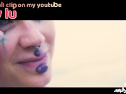 Sexy TATTOO girl with dreadlocks TEASING you in bikini at the beach - Film by: Lily Lu - Outdoor SFW 4/16