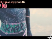 Sexy TATTOO girl with dreadlocks TEASING you in bikini at the beach - Film by: Lily Lu - Outdoor SFW 5/16