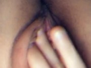 Young brunette plays with west pussy
