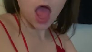 Drooling ahegao 