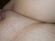 Daddys little cum princess/pulled condom off/came all over me and kept going  13/16