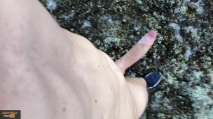 I literary fucking the nature | Massive kink cumshot | Johann Wood