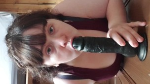 Dildo Blowjob from PAWG