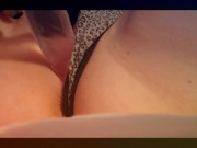 Speechless orgasm while trying to fit my toy inside me 8/16