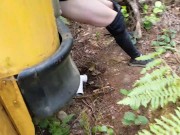 Pussy piss outside  16/16