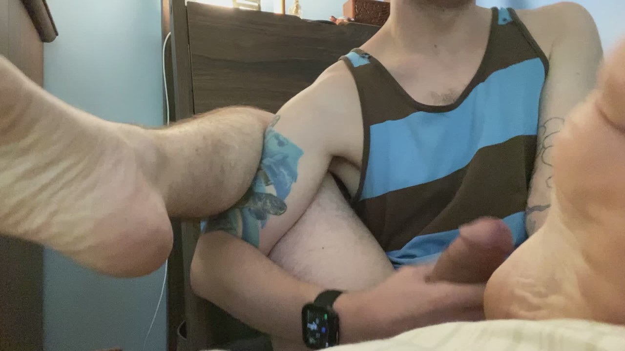 self suck and i cum in my own mouth, and my bare feet with cumshot you can watch me eat and 1st vid - RedTube