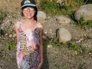 Pissing on My clothes then wearing them 16/16