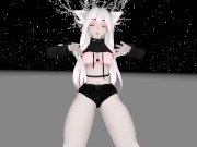 THICK ANIME GIRL GIVES EROTIC STRIPTEASE AND LAPDANCE 4/16