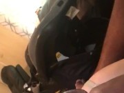 Eat my dick up..She love her black Daddy dick ..throat action  16/16