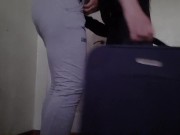 I missed the plane, but I came in her mouth. 1/16