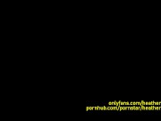 BTS Moans as that pussy being filled with Cum like a Dumpster - Heather 16/16