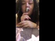 BDSM Princess Showing Off Her Anal Toys  7/16