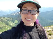 Sweaty Pussy Pissing At the Summit 11/16