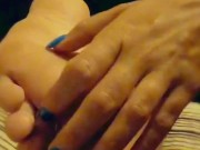 MILF LONG NAILS TICKLING MALE FEET SOLES MUSIC VIDEO 14/16