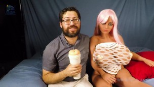 Irontech cm O Cup Sex Doll Review Unboxing