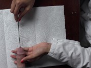 What Did She Put In My Dick Hole? First time sounding session with my hot doctor 2/16