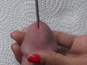 What Did She Put In My Dick Hole? First time sounding session with my hot doctor 4/16