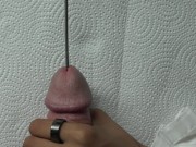 What Did She Put In My Dick Hole? First time sounding session with my hot doctor 9/16