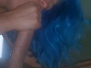 We were smurfing all night long 8/16