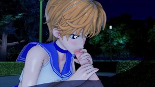 sailor uranus (3D Hentai)