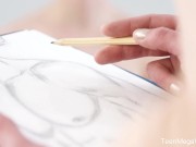 TeenMegaWorld - Mary Solaris - Kinky artist seduces a male model 1/16