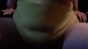 Bouncing my tits, excuse my tummy again