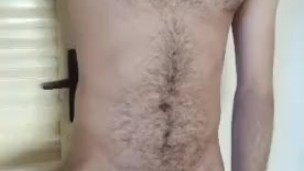 hairy body and huge dick