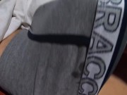 Step son has sensitive cock, cum on panties after a short time 12/16