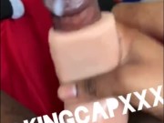 CUMSHOT w SEX TOY
