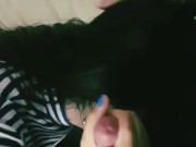 No quiere pero le encanta chuparla 10/16