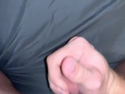 HUGE Cumshot IN BED! Intense Moaning (Solo Male) 12/16