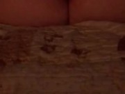 Wife cums on vibrater after she gets a cream pie 13/16