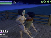 I run and fuck fatties near the sea | cartoon porn games, video game sex 11/16