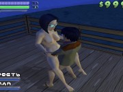 I run and fuck fatties near the sea | cartoon porn games, video game sex 15/16
