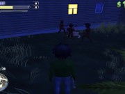 Aborigines fuck local girls. Orgy in the village! | BoneTown, Sex Games 10/16