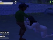 Aborigines fuck local girls. Orgy in the village! | BoneTown, Sex Games 12/16